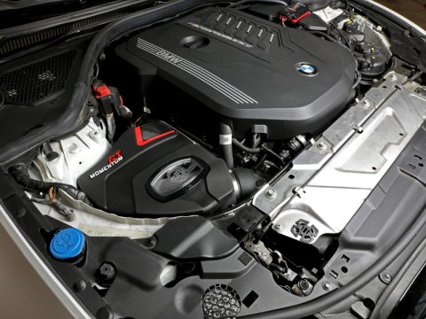 aFe Momentum GT Cold Air Intake System w/Pro Dry S Filter 20-21 BMW M340i (G20) 3.0 L6 (t) N58 thumbnail 3