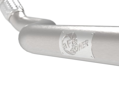 aFe POWER MACH Force-Xp 09-16 Audi A4/A5 B8 L4-2.0L(t) 304 SS 3in. Front Resonator Delete Pipe thumbnail 5