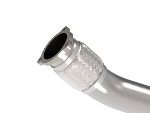 aFe POWER MACH Force-Xp 09-16 Audi A4/A5 B8 L4-2.0L(t) 304 SS 3in. Front Resonator Delete Pipe thumbnail 8