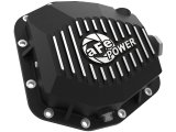 aFe Street Series Rear Differential Cover Black w/Machined Fins 20+ Jeep Gladiator JT (Dana M220) thumbnail 4