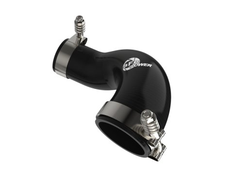 aFe BladeRunner 15-20 VW GTI (MKVII) L4-2.0L (t) Aluminum Hot and Cold Charge Pipe Kit Black thumbnail 9