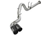 aFe Power 15-16 Ford F250/F350 6.7L Diesel Rebel XD 4in 409 SS DPF-Back Exhaust System - Black Tips thumbnail 7