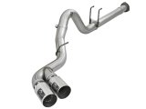 aFe Power 15-16 Ford F250/F350 6.7L Diesel Rebel XD 4in 409 SS DPF-Back Exhaust System - Pol Tips thumbnail 1