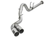 aFe Power 15-16 Ford F250/F350 6.7L Diesel Rebel XD 4in 409 SS DPF-Back Exhaust System - Pol Tips thumbnail 2