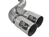aFe Power 15-16 Ford F250/F350 6.7L Diesel Rebel XD 4in 409 SS DPF-Back Exhaust System - Pol Tips thumbnail 5