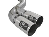 aFe Power 15-16 Ford F250/F350 6.7L Diesel Rebel XD 4in 409 SS DPF-Back Exhaust System - Pol Tips thumbnail 8