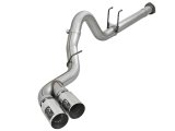 aFe Power 11-14 Ford F250/F350 6.7L Diesel Rebel XD 4in 409 SS DPF-Back Exhaust System - Pol Tips thumbnail 4