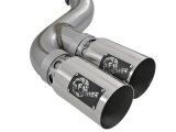 aFe Power 11-14 Ford F250/F350 6.7L Diesel Rebel XD 4in 409 SS DPF-Back Exhaust System - Pol Tips thumbnail 8