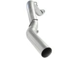 aFe Atlas Exhaust 5in DPF-Back Al Steel 11-13 GM Diesel Trucks V8-6.6L (td) LML thumbnail 1