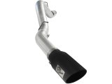 aFe Atlas Exhaust 5in DPF-Back Al Steel 11-13 GM Diesel Trucks V8-6.6L (td) LML (Blk Tip) thumbnail 1