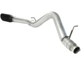 aFe Atlas Exhaust 5in DPF-Back Al Steel 11-13 GM Diesel Trucks V8-6.6L (td) LML (Blk Tip) thumbnail 4