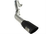 aFe MACH Force XP Exhaust 5in DPF-Back SS 11-13 GM Diesel Trucks V8-6.6L (td) (LML) (Blk Tip) thumbnail 3