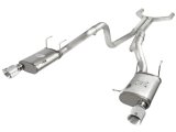 aFe MACH Force XP Cat-Back Exhaust 3in SS w/ Polished Tips 11-14 Ford Mustang GT V8 5.0L thumbnail 2