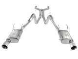 aFe MACH Force XP Cat-Back Exhaust 3in SS w/ Polished Tips 11-14 Ford Mustang GT V8 5.0L thumbnail 8