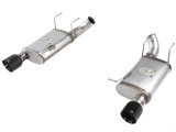 aFe MACH Force XP Exhaust 11-14 Ford Mustang GT V8-5.0L 3in. Stainless Steel Axle-Back w/Black Tips thumbnail 1