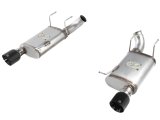 aFe MACH Force XP Exhaust 11-14 Ford Mustang GT V8-5.0L 3in. Stainless Steel Axle-Back w/Black Tips thumbnail 3