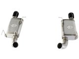 aFe MACH Force XP Exhaust 11-14 Ford Mustang GT V8-5.0L 3in. Stainless Steel Axle-Back w/Black Tips thumbnail 6