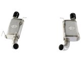 aFe MACH Force XP Exhaust 11-14 Ford Mustang GT V8-5.0L 3in. Stainless Steel Axle-Back w/Black Tips thumbnail 8