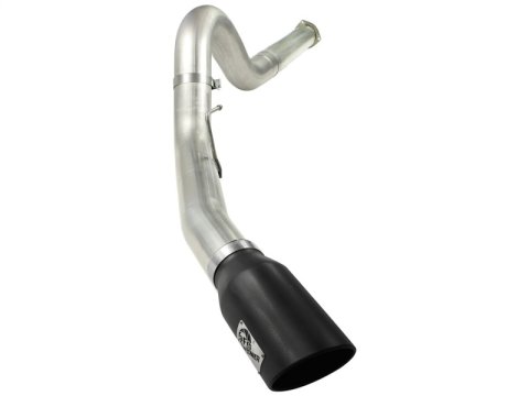 aFe MACH Force XP 5in DPF-Back Stainless Steel Exhaust , Blk, Ford Diesel Trucks 11-14 V8-6.7L td