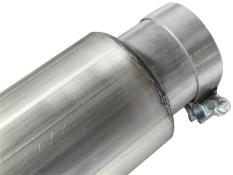 aFe MACHForce XP 5in DPF-Back Stainless Steel Exh Sys, polished tip,Ford Diesel Trucks 08-10 V8-6.4L thumbnail 2