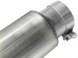 aFe MACH Force XP 5in DPF-Back Stainless Steel Exh Sys, Black tip, Ford Diesel Trucks 08-10 V8-6.4L thumbnail 2