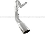 aFe Atlas 5in DPF-Back Aluminized Steel Exh Sys, Ford Diesel Trucks 08-10 V8-6.4L (td) Polished tip thumbnail 1