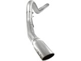 aFe Atlas 5in DPF-Back Aluminized Steel Exh Sys, Ford Diesel Trucks 08-10 V8-6.4L (td) Polished tip thumbnail 3