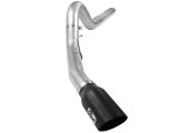 aFe Atlas 5in DPF-Back Aluminized Steel Exh Sys, Ford Diesel Trucks 08-10 V8-6.4L (td) Black tip thumbnail 3
