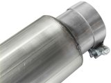 aFe Atlas 5in DPF-Back Aluminized Steel Exh Sys, Ford Diesel Trucks 08-10 V8-6.4L (td) Black tip thumbnail 4