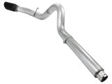 aFe Atlas 5in DPF-Back Aluminized Steel Exh Sys, Ford Diesel Trucks 08-10 V8-6.4L (td) Black tip thumbnail 7