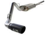 aFe MACH Force XP Exh CB, GM Silverado/Sierra 1500 2014 V*-5.3/6.2L Black tip thumbnail 1