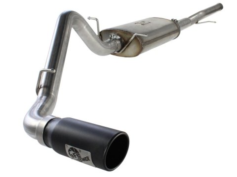 aFe MACH Force XP Exh CB, GM Silverado/Sierra 1500 2014 V*-5.3/6.2L Black tip