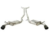 aFe MACH Force XP Exhaust 2.5in Stainless Steel CB/10-13 Chevy Camaro V6-3.6L (td) (gloss blk tip) thumbnail 6