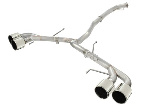 aFe Takeda 3in SS Exhaust Cat-Back 09-14 Nissan GTR V6 3.8L Polished Tips thumbnail 6