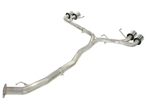 aFe Takeda 3in SS Exhaust Cat-Back 09-14 Nissan GTR V6 3.8L Polished Tips thumbnail 8
