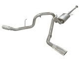 aFe MACH Force XP Exhausts 3inSS Dual Side Exit Cat-Back 11-14 Ford F150 Ecoboost V6-3.5L (TT) thumbnail 1