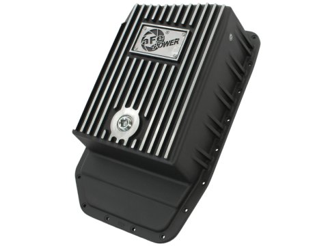 aFe Power Transmission Pan Black Machined 09-14 Ford 6R80 F-150 Trucks thumbnail 3