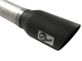 aFe MACH Force XP 5in DPF-Back 409SS Exhaust Dodge Diesel Trucks 07.5-12 L6-6.7L (td) Black Tip thumbnail 6