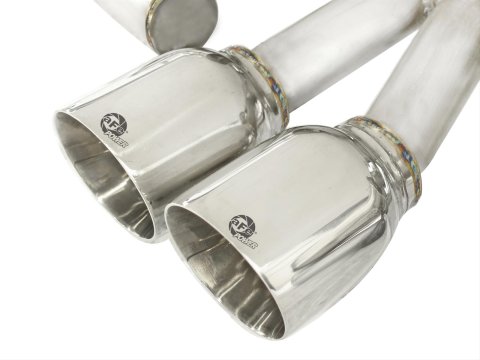 aFe ELITE 05-12 Porsche Boxster S (987.1-987.2) H6 3.4L 304SS Dual Cat-Back w/Dual Polished Tip Exht thumbnail 4