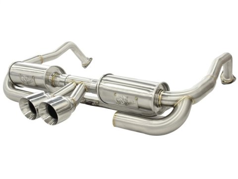 aFe ELITE 05-12 Porsche Boxster S (987.1-987.2) H6 3.4L 304SS Dual Cat-Back w/Dual Polished Tip Exht thumbnail 9