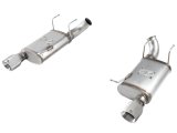 aFe MACH Force XP Exhaust 11-14 Ford Mustang GT V8-5.0L 3in. SS Axle-Back w/Polished Tips thumbnail 1