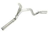 aFe MACH Force XP Exhaust 4inch DP-Back All SS 2011-14 GM Diesel Trucks V8-6.6L LML Polished thumbnail 5