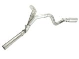 aFe MACH Force XP Exhaust 4inch DP-Back All SS 2011-14 GM Diesel Trucks V8-6.6L LML Polished thumbnail 8