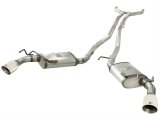 aFe MACH Force XP Exhaust 2.5in Stainless Steel CB/10-13 Chevy Camaro V6-3.6L (td) (polished tip) thumbnail 4