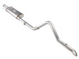 aFe MACH Force XP Exhaust Cat-Back 2.5in SS-409 Hi-Tuck 12-14 Jeep Wrangler Unlimited V6 3.6L 4Dr thumbnail 1