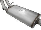 aFe Power MACH Force XP Exhaust System Cat-Back 409 Stainless Steel 07-08 Hummer H2 V8 6.0L/6.2L thumbnail 5