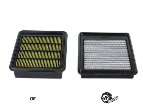 aFe MagnumFLOW Air Filters OEM Replacement Pro DRY S 09-15 Nissan GT-R V6 3.8L (tt) thumbnail 9