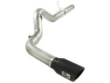aFe Atlas Exhausts DPF-Back Aluminized Steel Exhaust Dodge Diesel Trucks 07.5-12 L6-6.7L Black Tip thumbnail 1