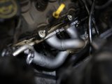 aFe Twisted Steel Shorty Header 11-17 Ford Mustang V6-3.7L - Titanium Coat Finish thumbnail 6