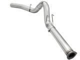 aFe Atlas Exhausts 5in DPF-Back Aluminized Steel Exhaust System 2015 Ford Diesel V8 6.7L (td) No Tip thumbnail 5